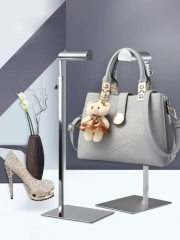 Showcase Your Style with a Stunning Silver Handbag Display