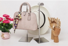 Showcase Your Style with a Stunning Silver Handbag Display