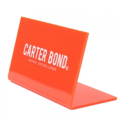 Bent Acrylic Logo Nameplate