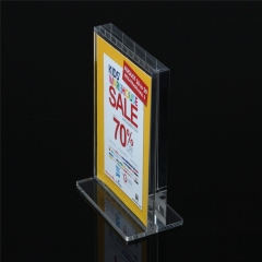 A6 Acrylic Sign Holder