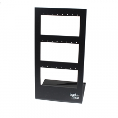 Matt Black Acrylic Earring Holder