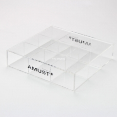 Acrylic Jewelry Display Box with Lid