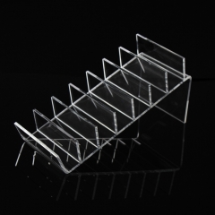 7 Stairs Acrylic Wallet Display Stand