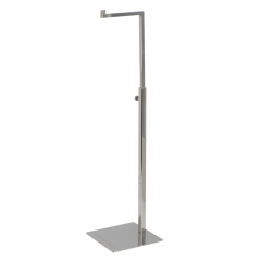 Polished Silver Handbag Display Stand