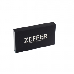 Black Acrylic Brand Block