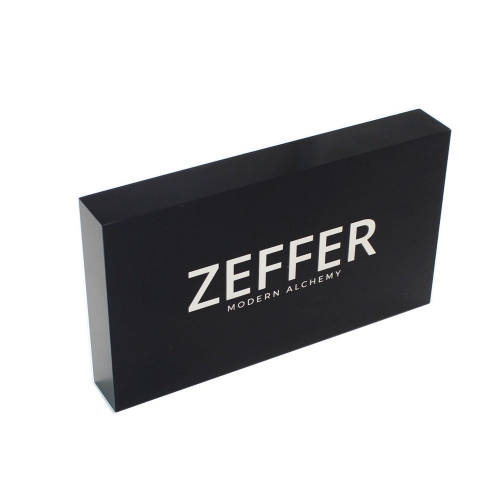 Black Acrylic Brand Block