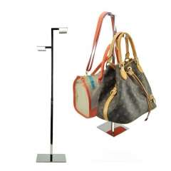 Double Side T bar Handbag Display Stand