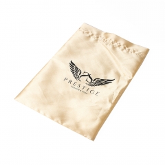 Custom Drawstring Satin Shoe Bag With Logo Printed