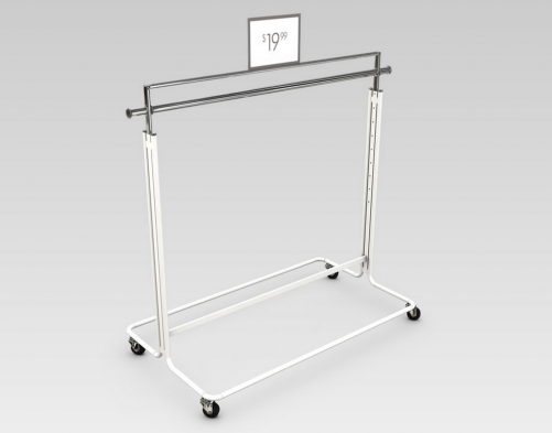 Retail Metal Store Clothing Display Rack