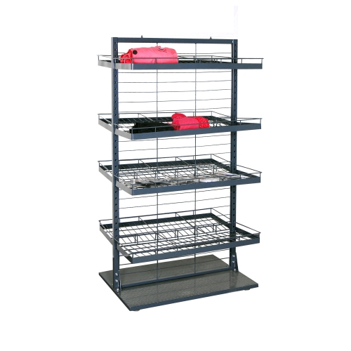 Metal Store Clothing Display Rack