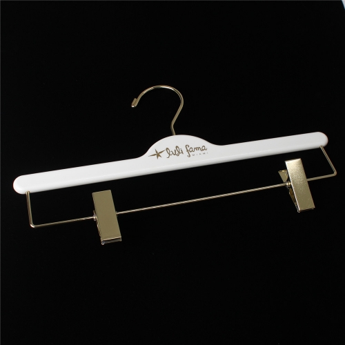 Gold Plastic Coat Hanger