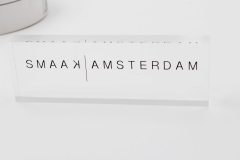 Custom Clear Acrylic Logo Block