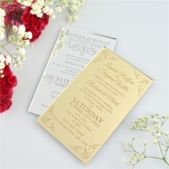 Custom Acrylic Wedding Invitation