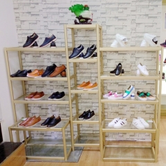 Retail Shoe Store Display Shelf