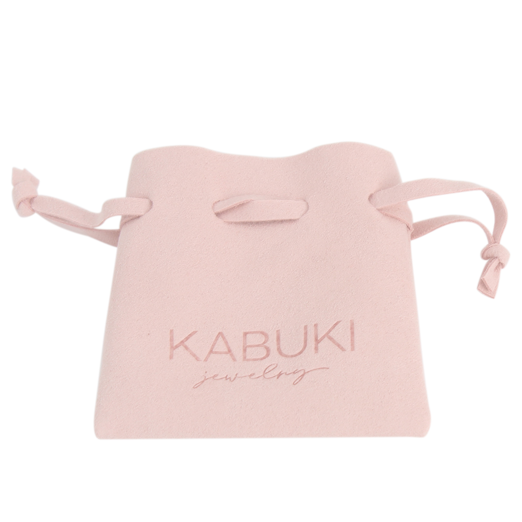 Custom Pink Jewelry Pouch with Logo