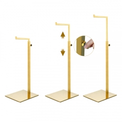 Polished Gold Handbag Purse Display Stand
