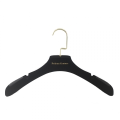 Custom Velvet Hanger With Logo