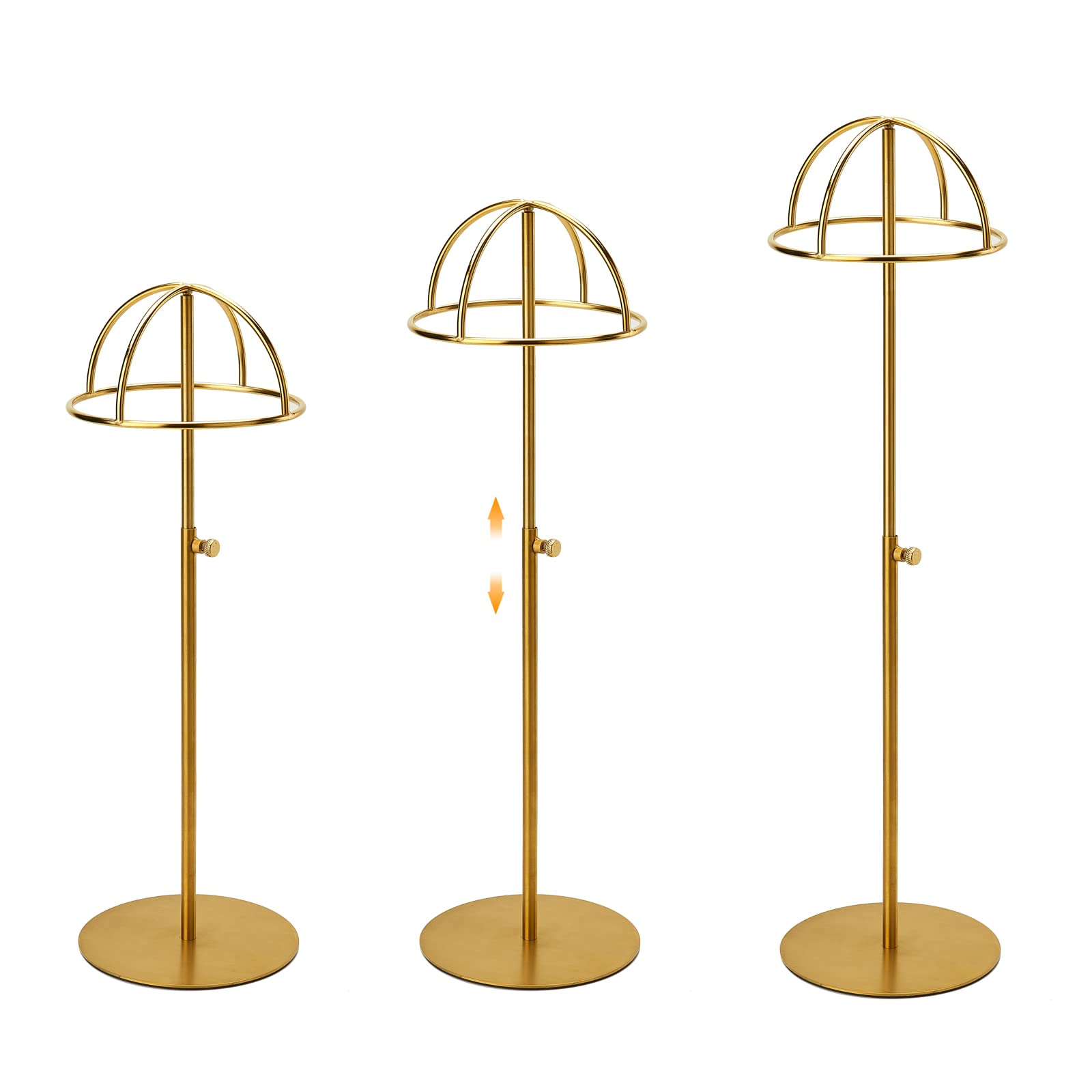 Gold Hat Display Stand 