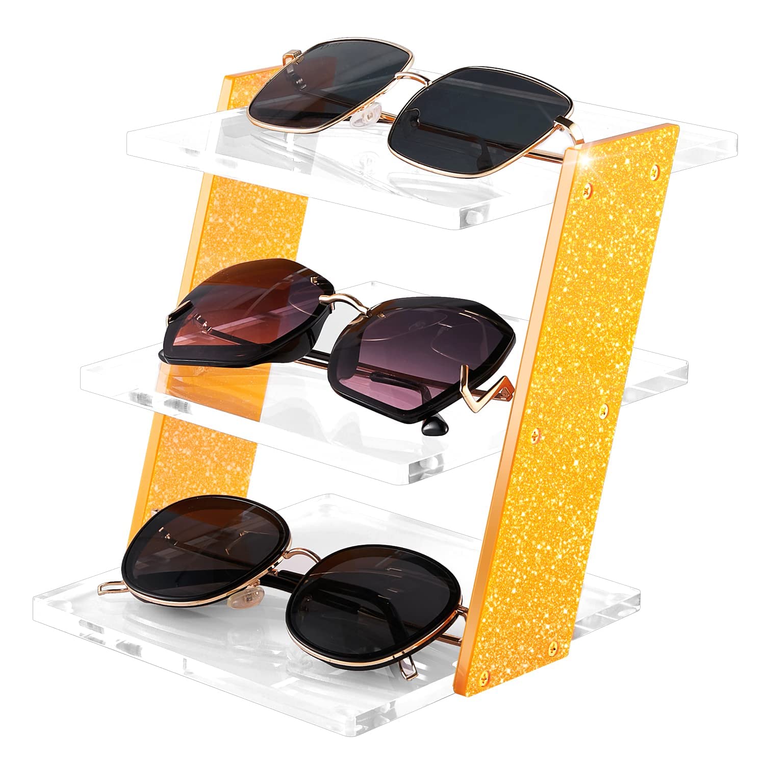 3 Tier Acry Eyeglasses Frame Stand 