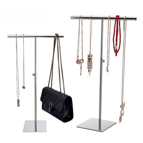 Chic and Functional Tabletop Purse Display Stand for Boutiques and Stores