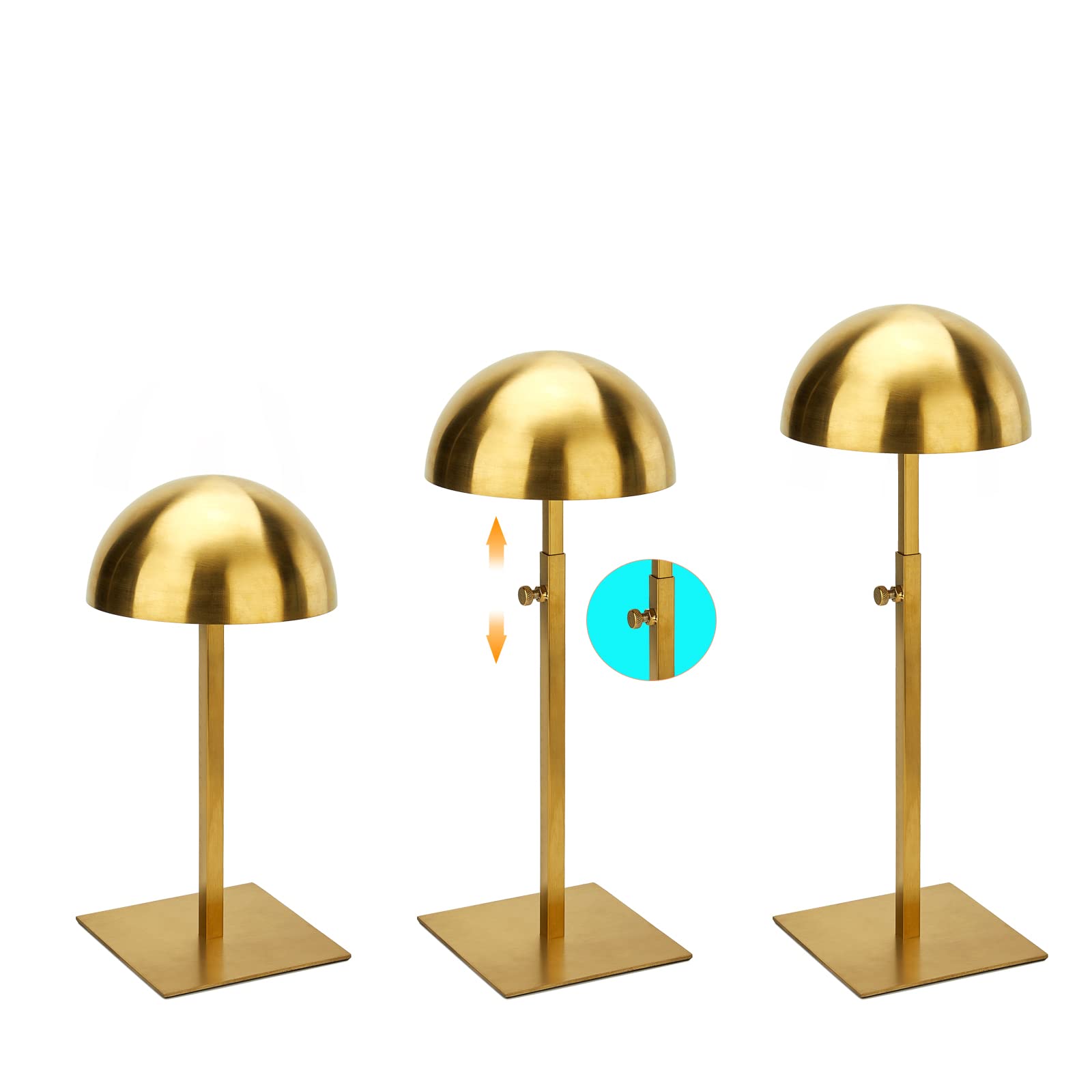 Gold Hat Stand