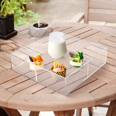 Organize Your Space with a Stylish Transparent Acrylic Tray