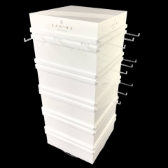 Rotating Acrylic Peg Display Stand